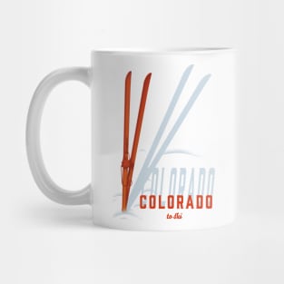 Colorado to ski Mug